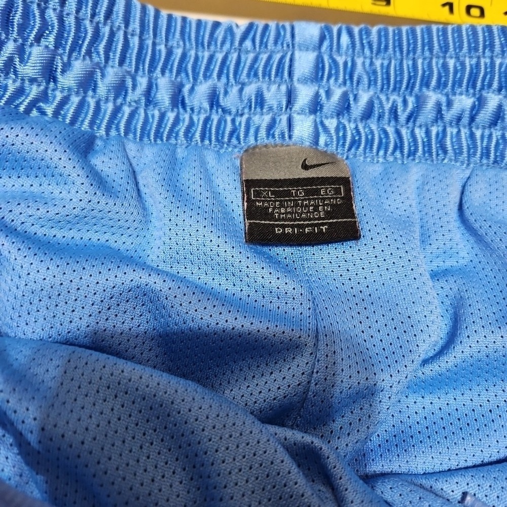 Nike Dri Fit Athletic Pants Mens XL Blue Track Training Zip Hem - Picture 6 of 8